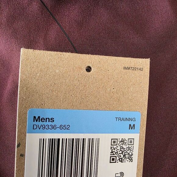 Nike Unlimited Versatile Training Gym Shorts Men's Medium M Maroon DV9336-844 - Picture 13 of 13